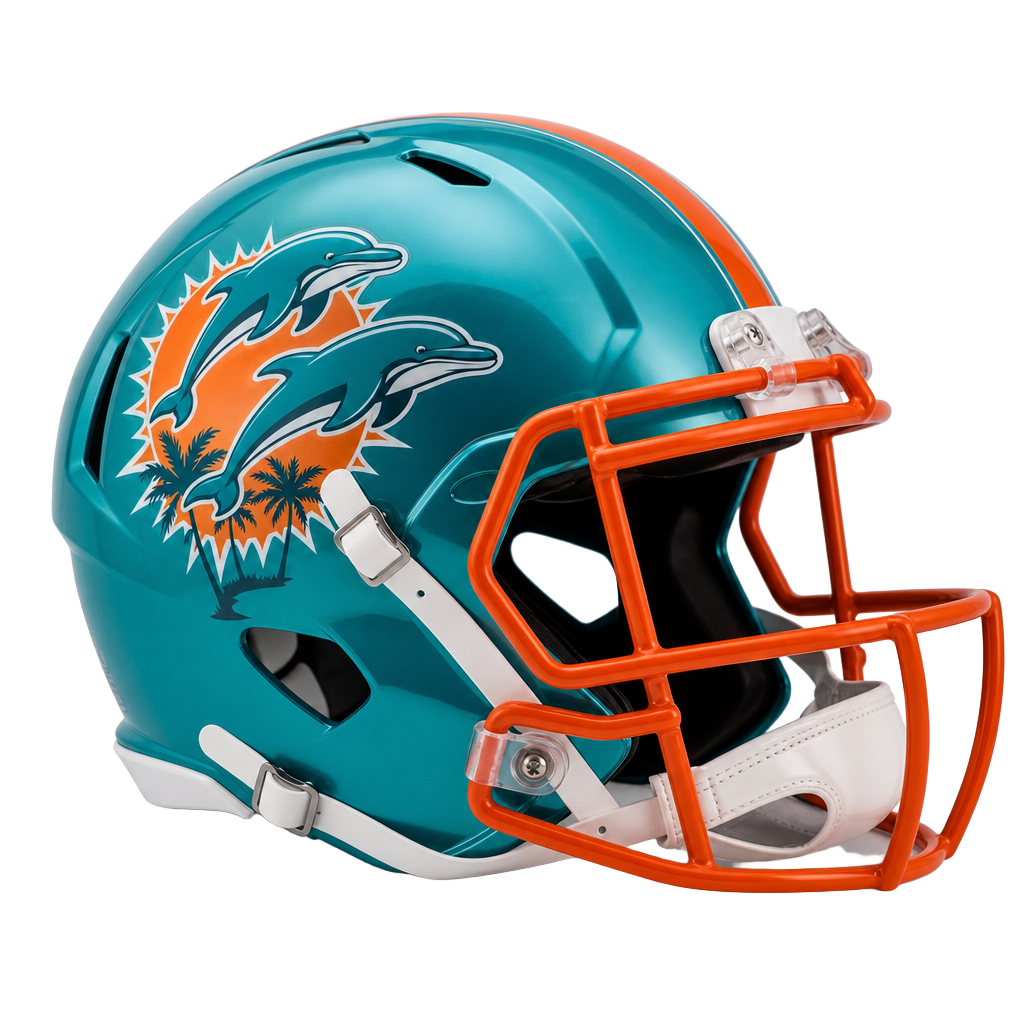 Florida Finatics helmet
