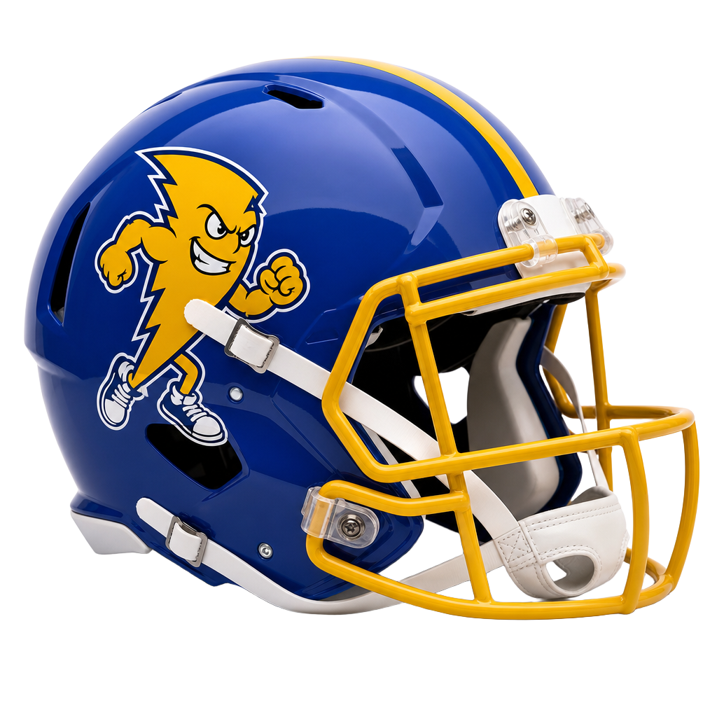Louisville Lightning helmet