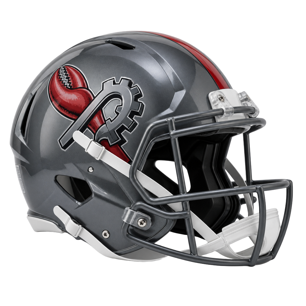 Maine Machine helmet
